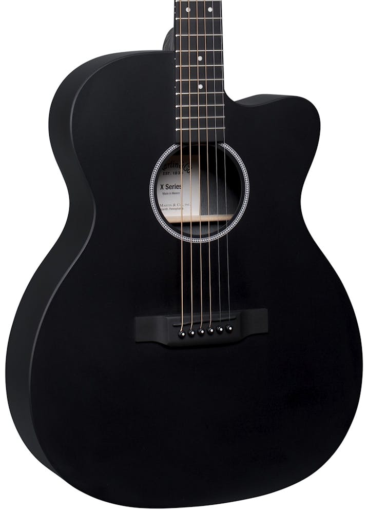 Martin X Series OMC-X1E HPL 000 Electro Acoustic in Black