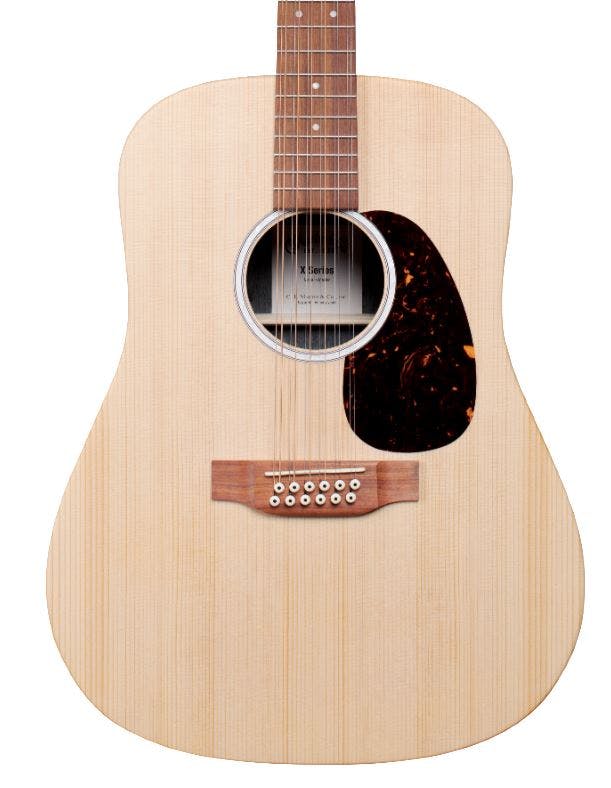 martin x series 12 string guitar