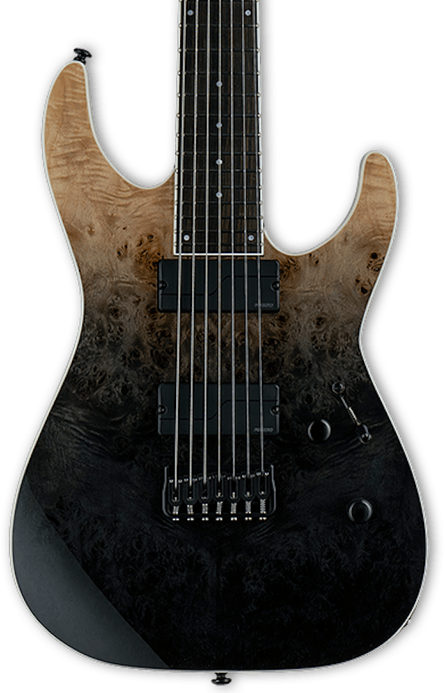 ESP LTD M-1007 HT in Black Natural Fade