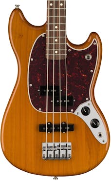 Fender Player Mustang Bass PJ in Aged Natural