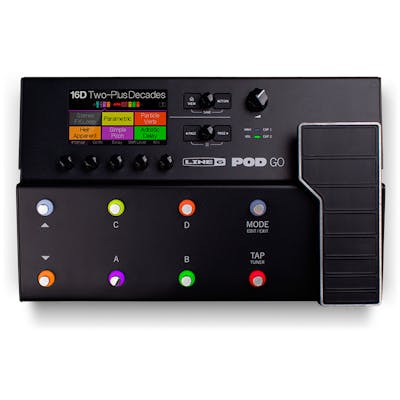 Line 6 Pod Go Modelling and Multi-Effects Pedal