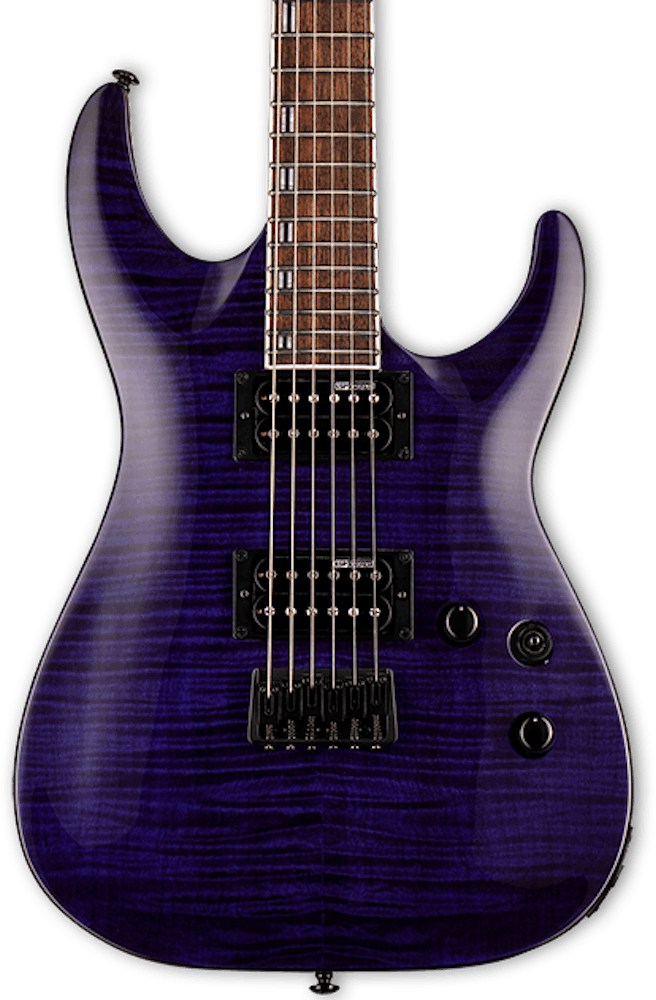 ESP LTD H-200 FM in See Thru Purple