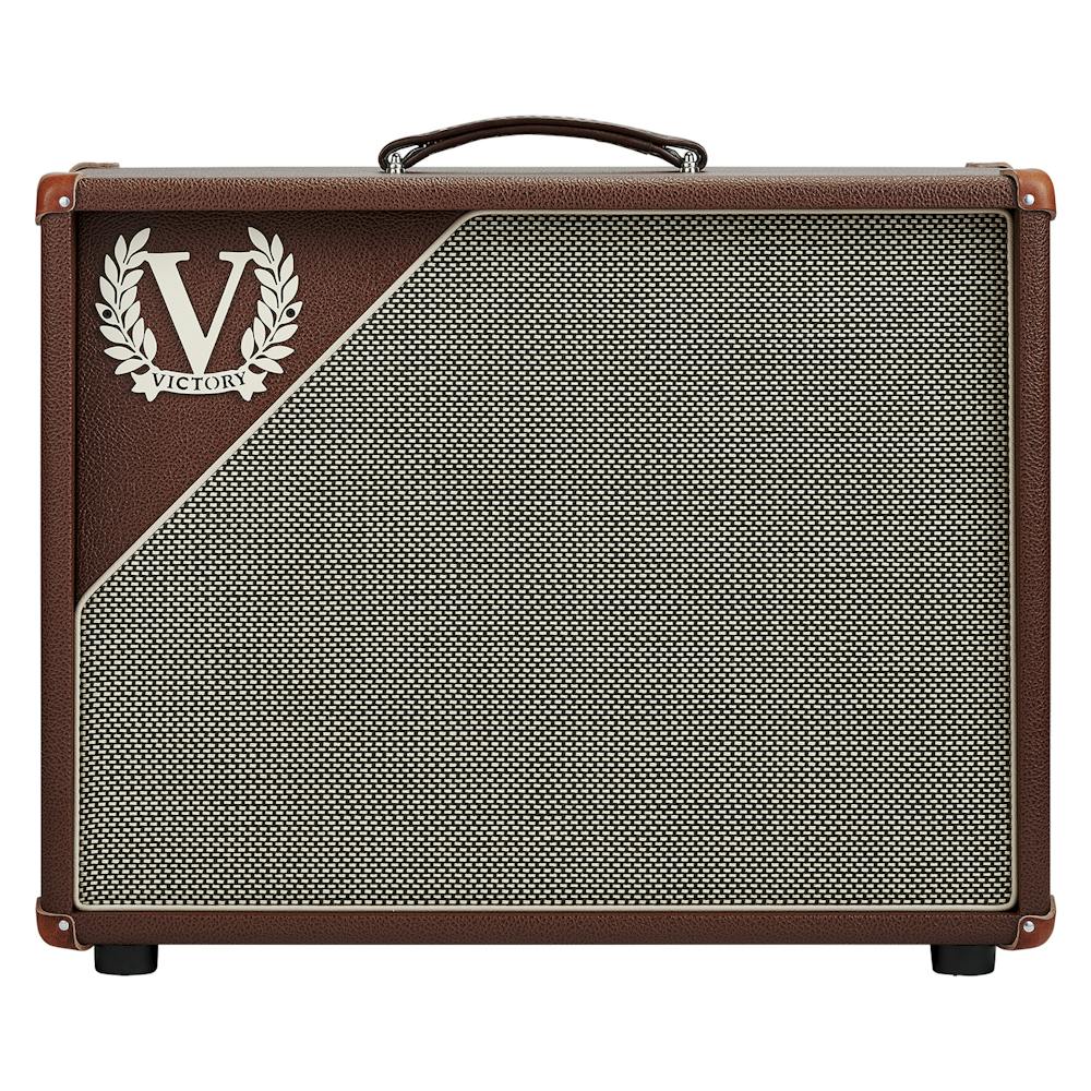 Victory V112-WB-Gold 1x12" Wide Body Open Back Cab In Brown