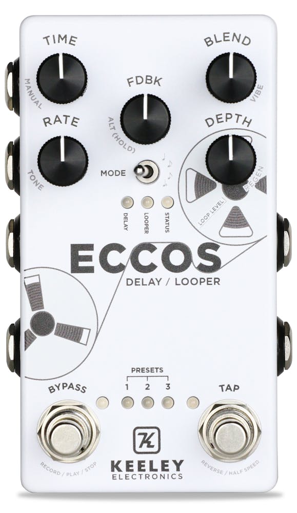 Keeley ECCOS Neo-Vintage Tape Delay Pedal