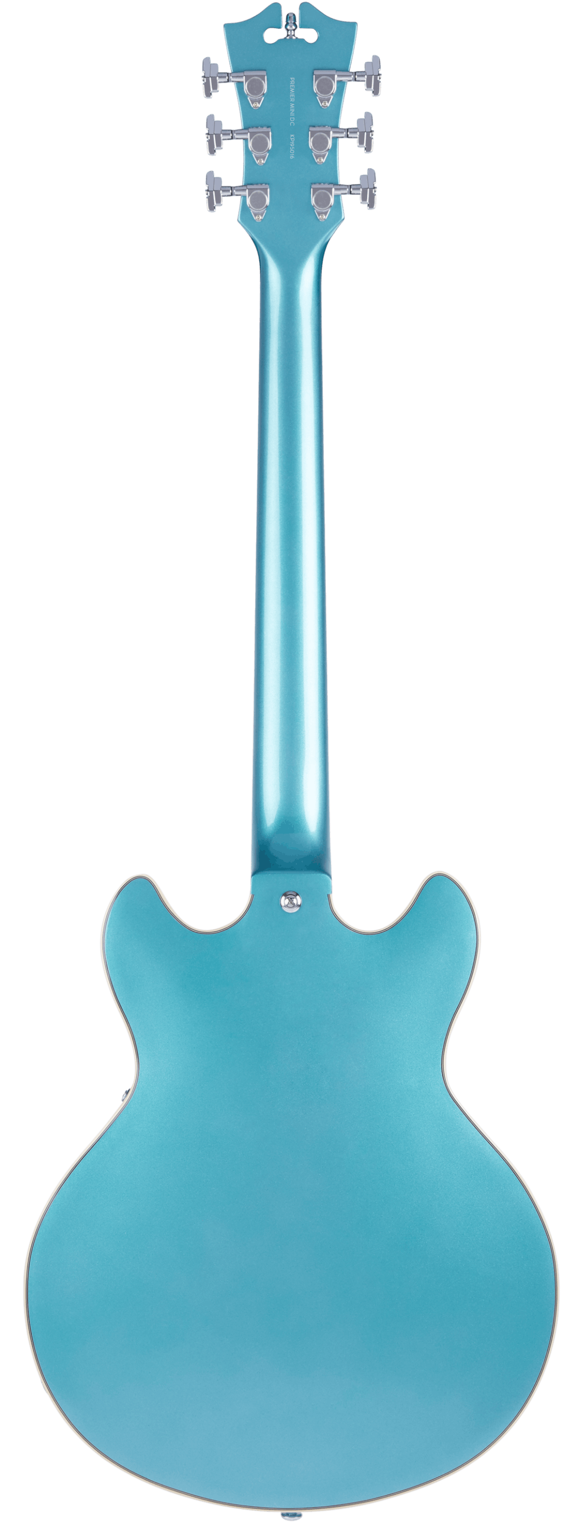 D'Angelico Premier Mini DC in Ocean Turquoise - Andertons Music Co.