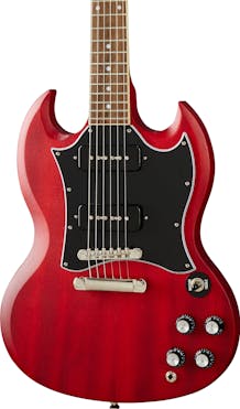 Epiphone SG Classic with P-90s in Worn Cherry