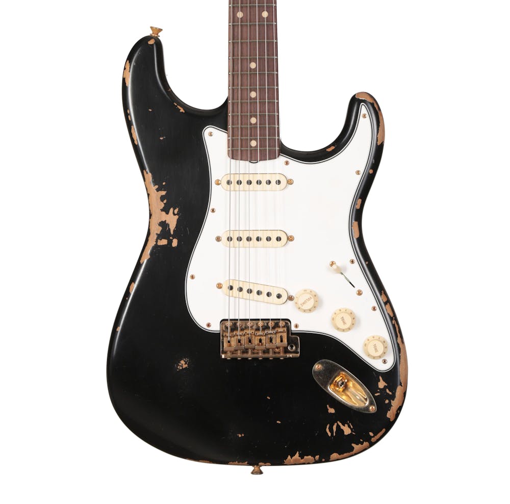 Fender Custom Shop '61 Heavy Relic Stratocaster in Black