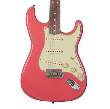 Fender Custom Shop 64 Strat in Faded Fiesta Red Heavy Relic