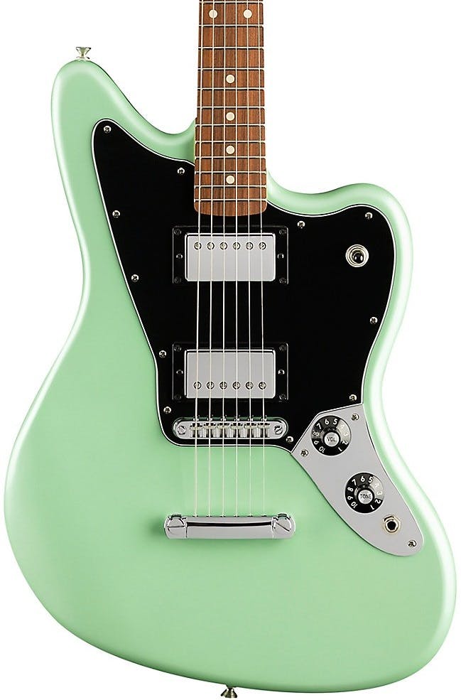 fender jaguar seafoam