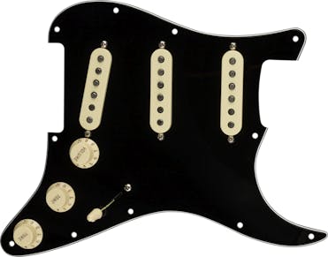 Fender Pre Wired Pickguard Stratocaster SSS '57-'62 in Black