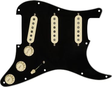 Fender Pre Wired Pickguard Stratocaster SSS Custom '69 in Black