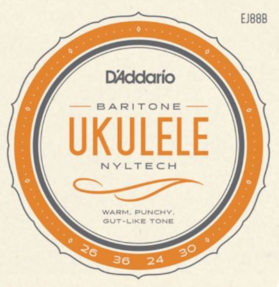 D'Addario EJ88B Nyltech Ukulele Strings - Baritone