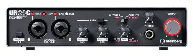 Steinberg UR24C USB audio and MIDI interface - Andertons Music