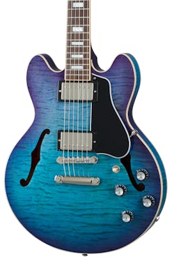 Gibson USA ES-339 Figured Semi Hollow Electric Guitar in Blueberry Burst