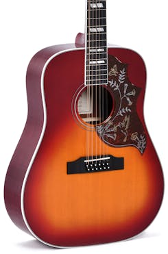 Sigma DM12-SG5 12-String Electro Acoustic Guitar In Vintage Cherry Sunburst