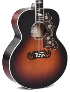 Sigma GJA12-SG200 12-String Electro Acoustic Guitar In Dark Vintage Sunburst