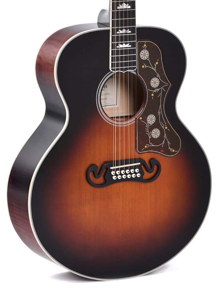 Sigma GJA12-SG200 12-String Electro Acoustic Guitar In Dark Vintage Sunburst