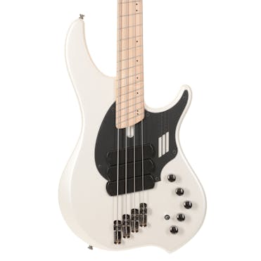 Dingwall NG-3 4-String Electric Bass - Ducati Pearl White w/ Maple Fingerboard - Matching Headstock