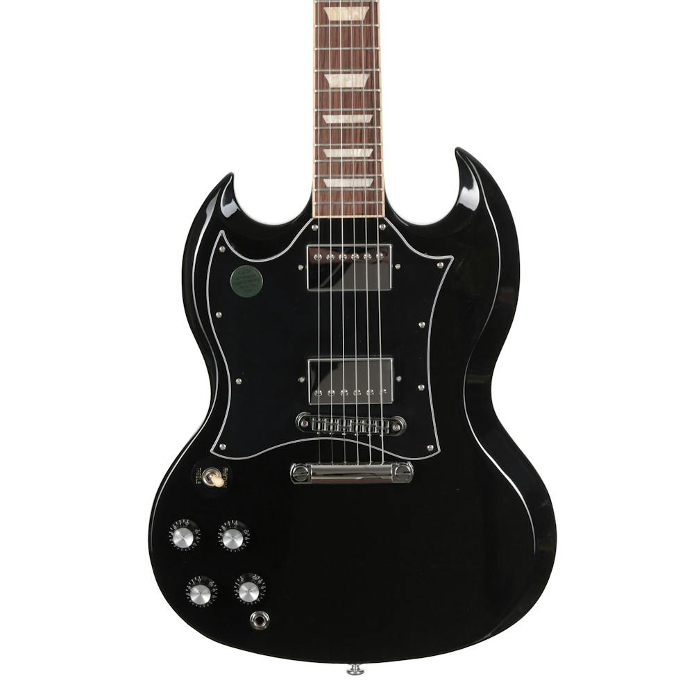 Gibson USA SG Standard Left Handed Ebony Chrome Tune O Matic hardware