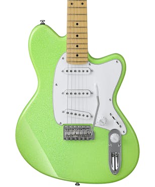 Ibanez YY10 Yvette Young Signature Electric Guitar In Slime Green Sparkle