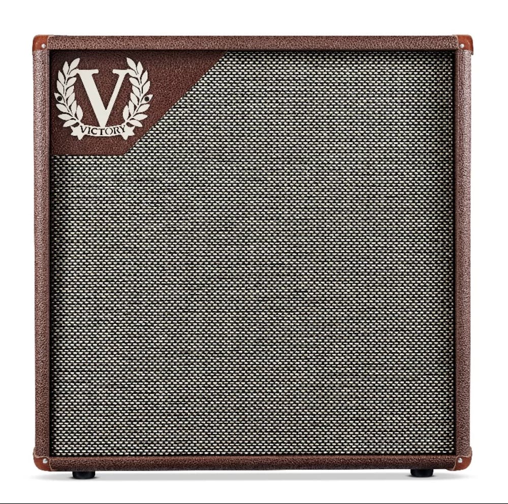 Victory V112-VB-Gold 1x12" Open Back Cab In Brown