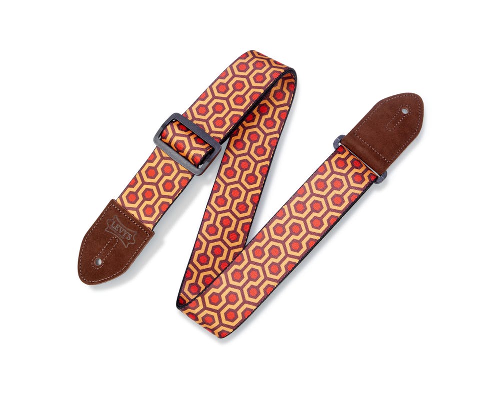 Levy's Prints Polyester Guitar Strap - Hex