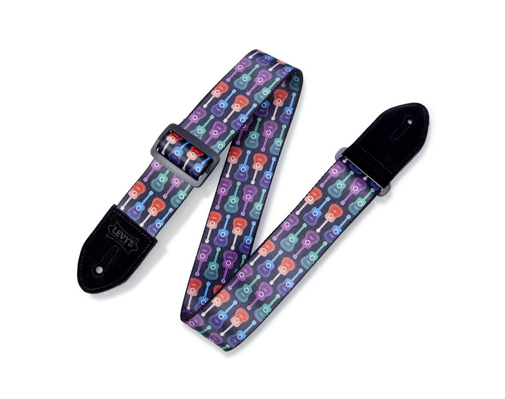 Levy's Prints Polyester Acoustic Guitar Strap