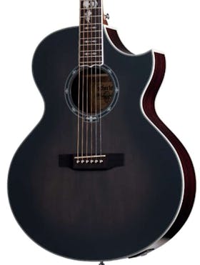 Schecter SYNYSTER GATES- Acoustic Guitar in Trans Black Burst
