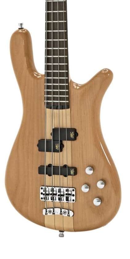 Warwick RockBass Streamer NT 4 in Natural Transparent High Polish