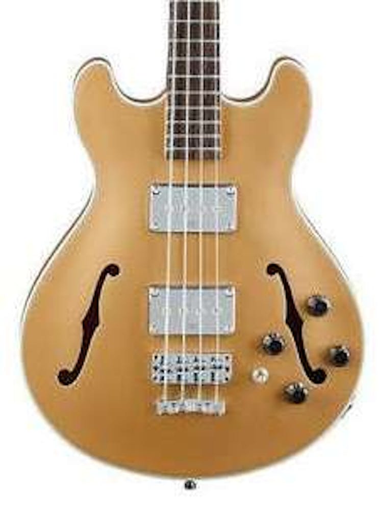 Warwick RockBass Star Bass Maple 4 in Solid Gold Metallic