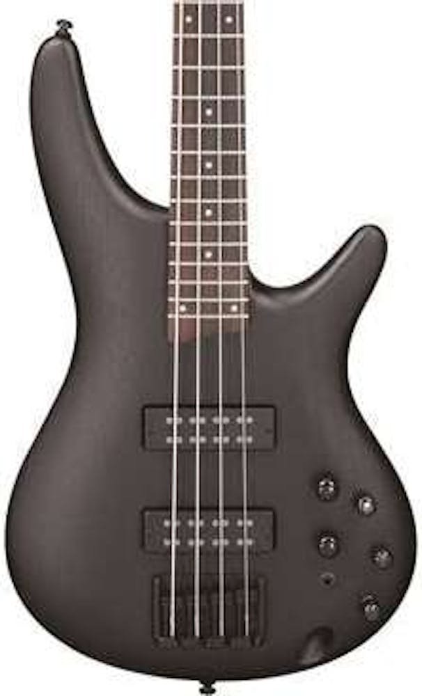 Ibanez SR300EB-WK SRBASS 4 string Maple Body Withered Black Bundle w/ Amp & Acc.