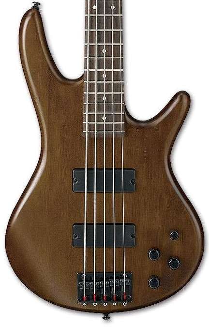 Ibanez GSR205B 5 String Bass in Walnut Flat Andertons Music Co