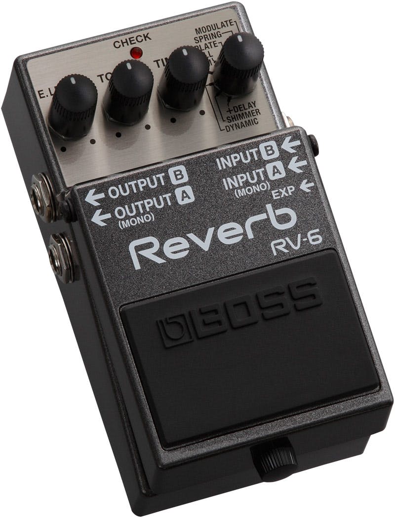 BOSS RV-6 Reverb Pedal - Andertons Music Co.