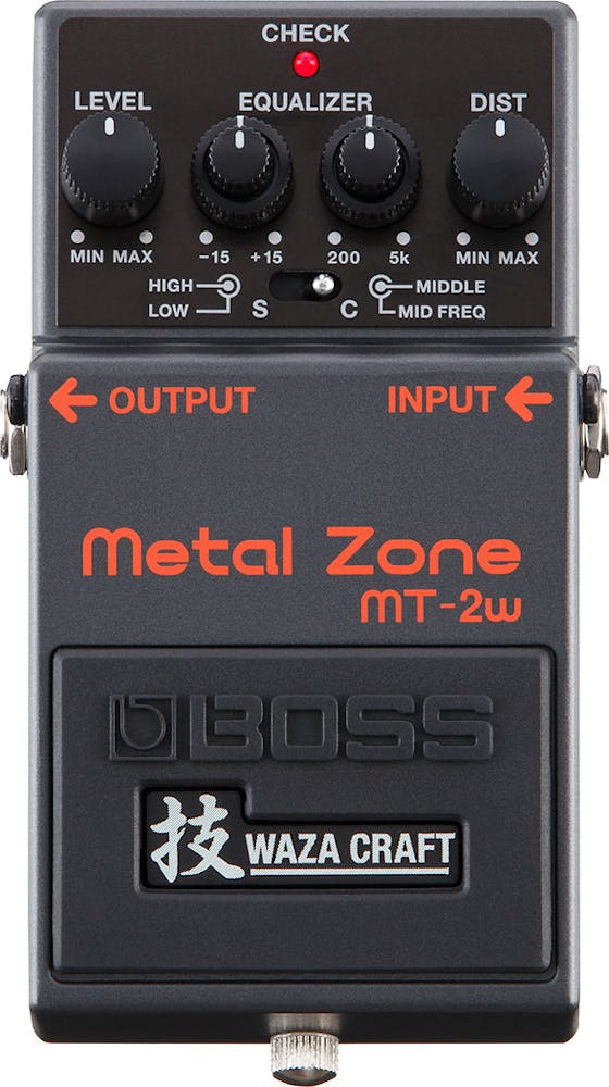 Boss MT-2W Metal Zone Waza Craft Distortion Pedal