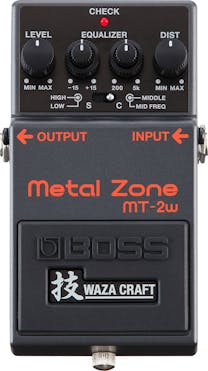 Boss MT-2W Metal Zone Waza Craft Distortion Pedal