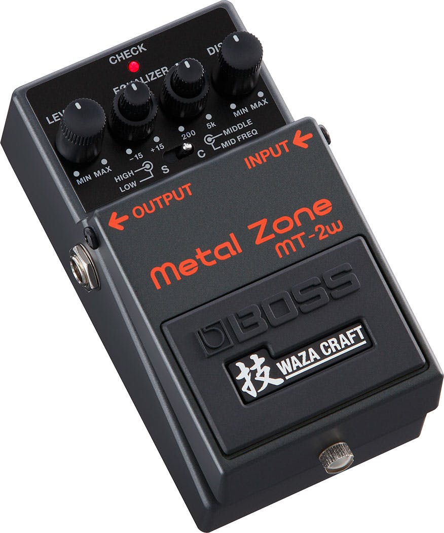 Boss MT-2W Metal Zone Waza Craft Distortion Pedal - Andertons Music Co.