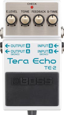 BOSS TE-2 Tera Echo Adaptive Delay Pedal