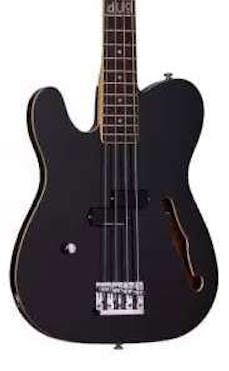 Schecter dUg Pinnick Baron-H Left Handed Bass in Black