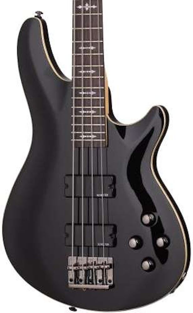 Schecter Omen-4 Bass Guitar in Gloss Black