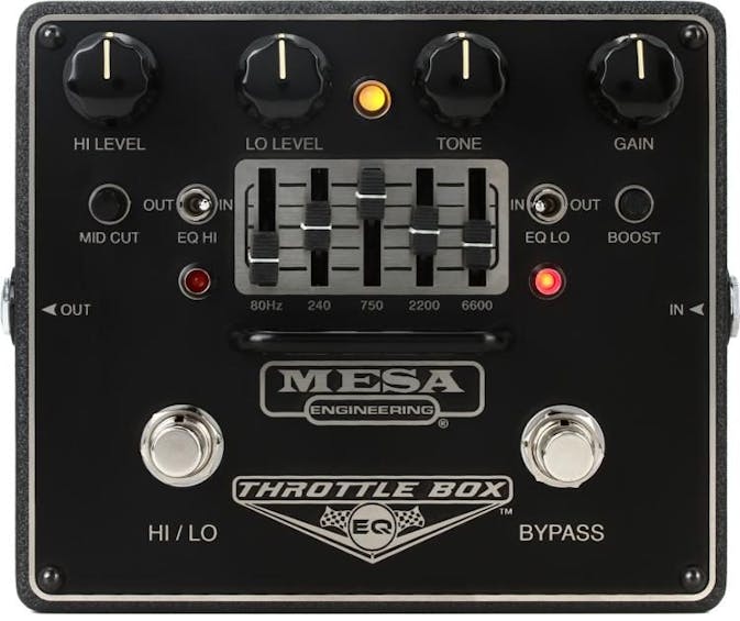Mesa Boogie Throttle Box EQ & Distortion Pedal - Andertons Music ...