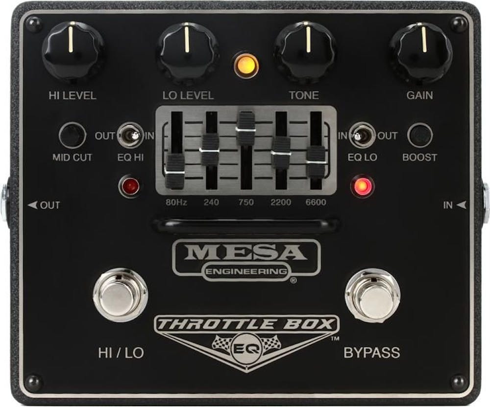 Ontembare Opblazen kapitalisme Mesa Boogie Throttle Box EQ & Distortion Pedal - Andertons Music Co.
