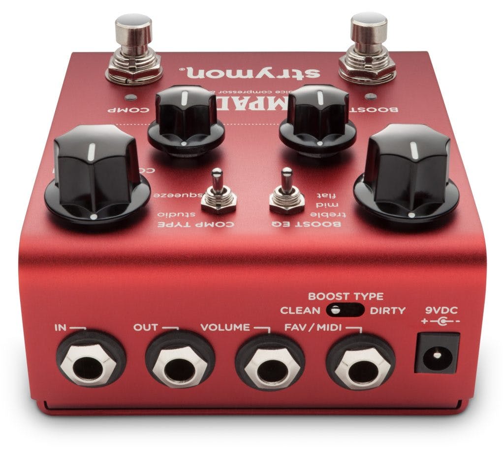 Strymon Compadre Dual Voice Compressor and Boost Pedal - Andertons 