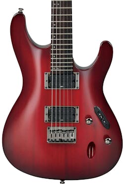 Ibanez S521 Electric Guitar in Blackberry Sunburst