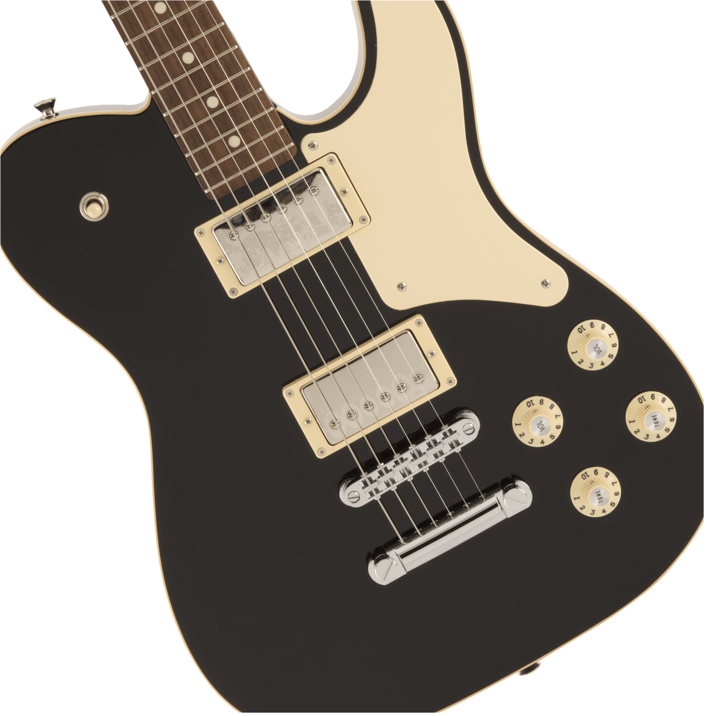 Fender Made In Japan Troublemaker Tele in Black - Andertons Music Co.