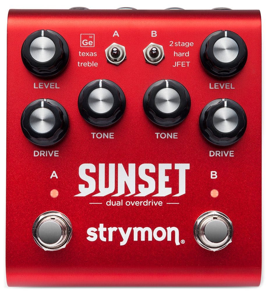 動作良好・傷少なし】Strymon SUNSET オーバードライブ