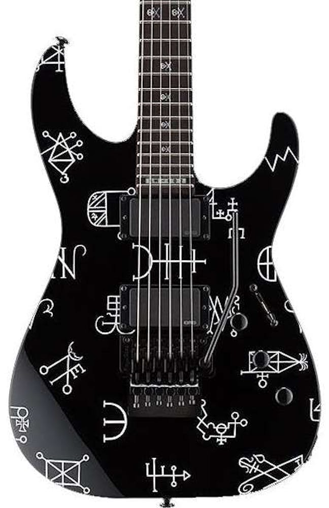 ESP LTD KH-DEMONOLOGY Kirk Hammett Signature in Black