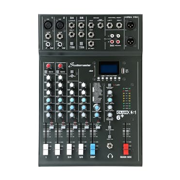 Studiomaster CLUB XS 6+ Compact Mixing Console