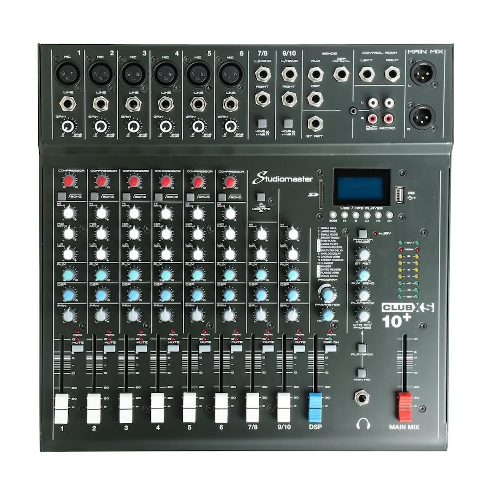 Studiomaster CLUB XS 10+ Compact Mixing Console