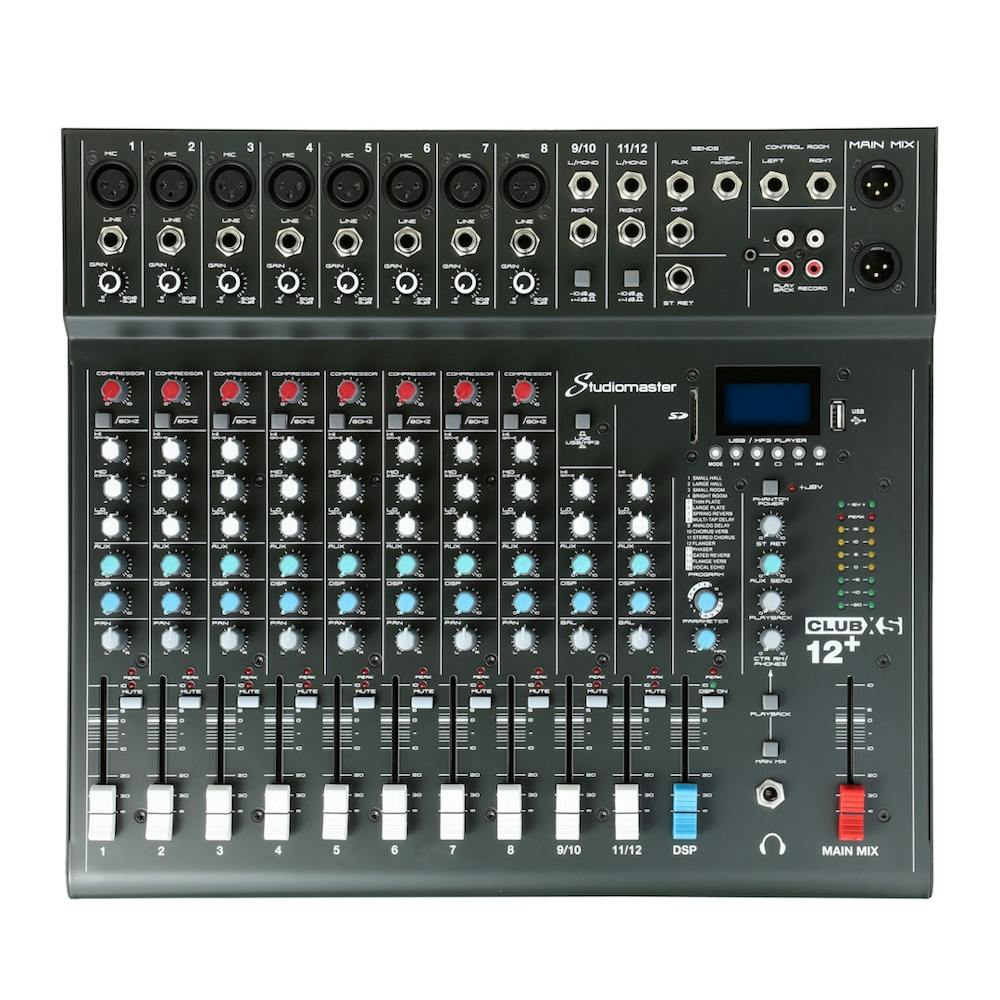 Studiomaster CLUB XS 12+ Compact Mixing Console