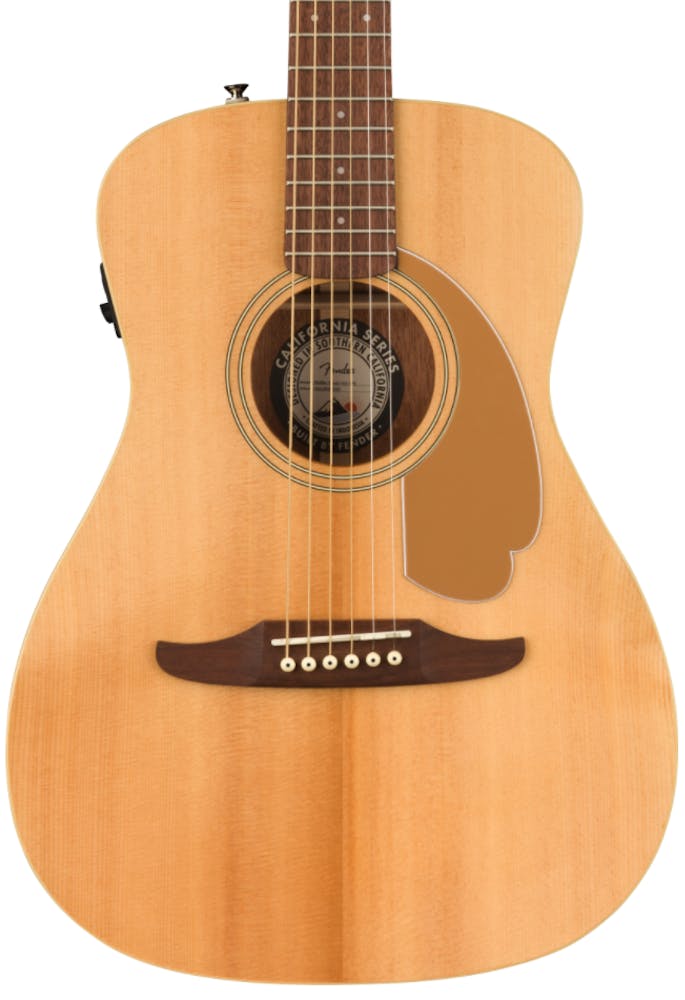 Fender California Series Malibu Player Acoustic in Natural